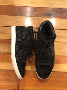 steve madden high top suede sneakers