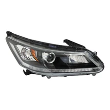 Halogen Projector Headlight W/O LED DRL Right Side For 2013-2015 Honda Accord