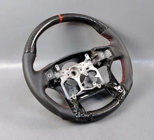 STEERING WHEEL 2014 2021 TOYOTA THUNDRA 4RUNNER CARBON FIBER CF LEATHER  OEM JDM