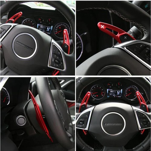 For Chevy Camaro ZL1 LT1 RS SS 2016- Steering Wheel Shift Paddles Extension - Picture 4 of 10