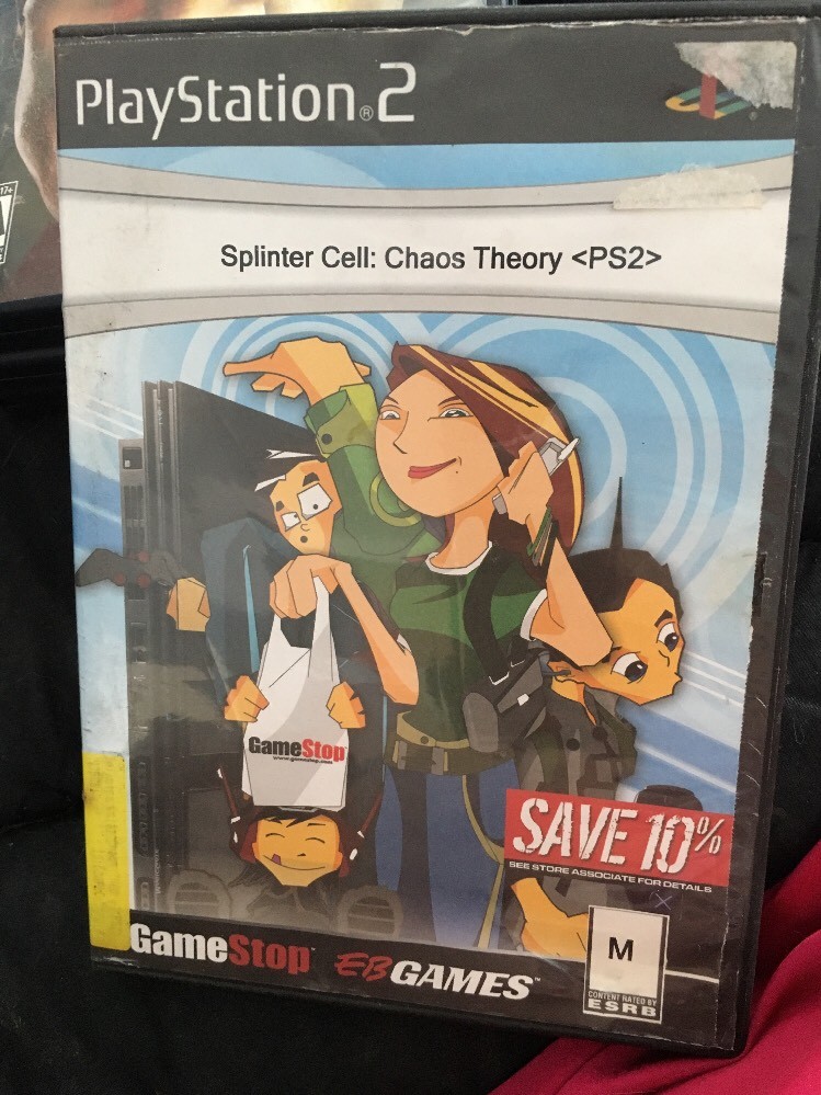 Tom Clancy's Splinter Cell Coleção (4 Dvd) Patch Ps2