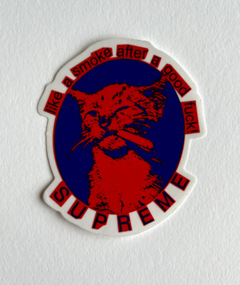 Supreme Smoke Sticker 100% Authentic SS23 Season