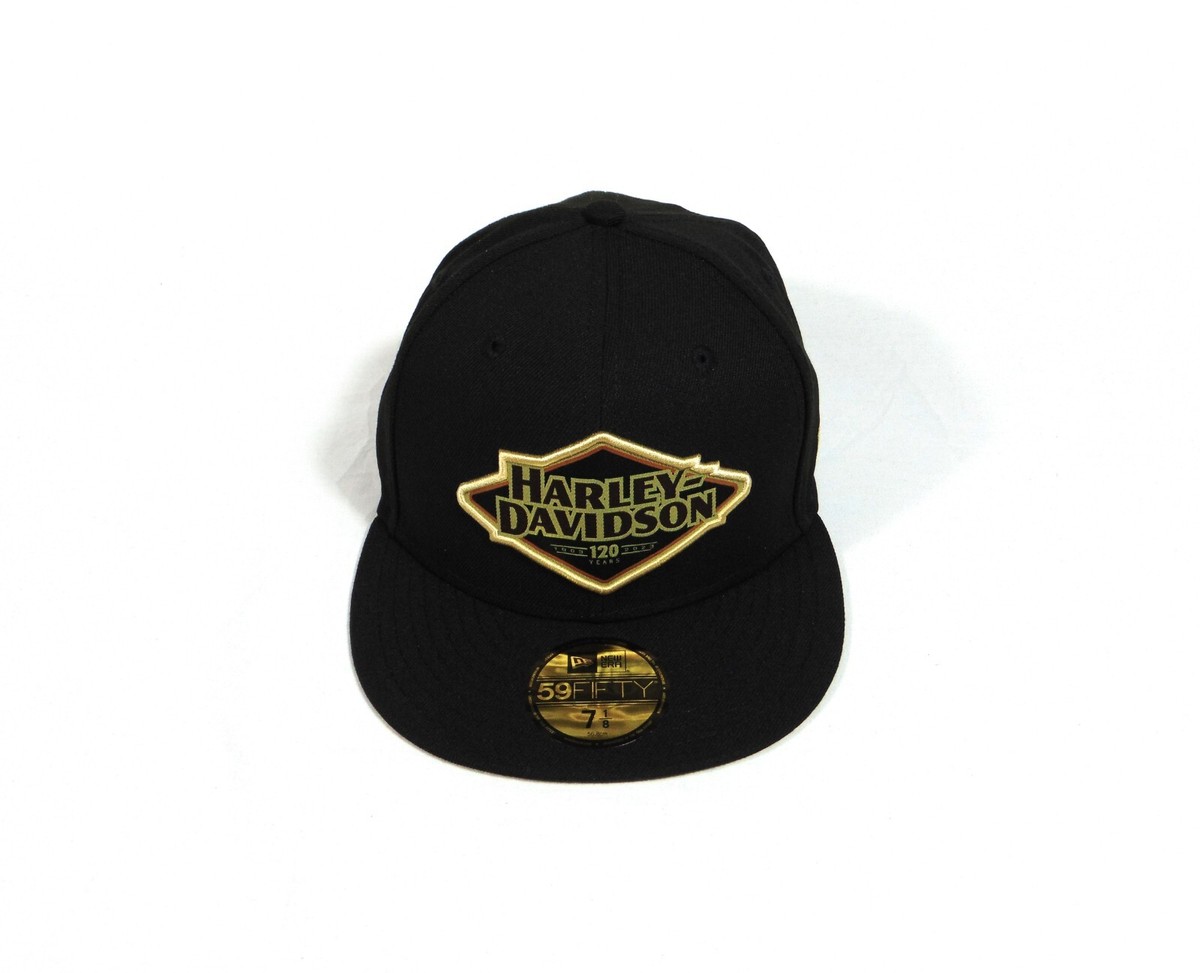 New Era Harley Davidson 120 Year Anniversary 59FIFTY Fitted Hat Sz