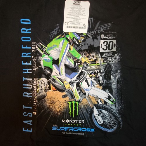 New Monster Energy SX 2019 Event Tee Shirt XL Extra Large - Picture 2 of 4