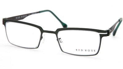 NEW RED ROSE MARCO / 6312 Dark Green EYEGLASSES GLASSES  49-20-145 B30mm Japan
