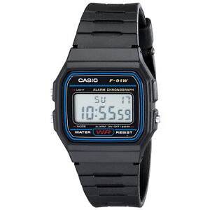 Casio Rubber Band F 91w Classic Digital Watch F 91w Retro Vintage Melbourne Ebay