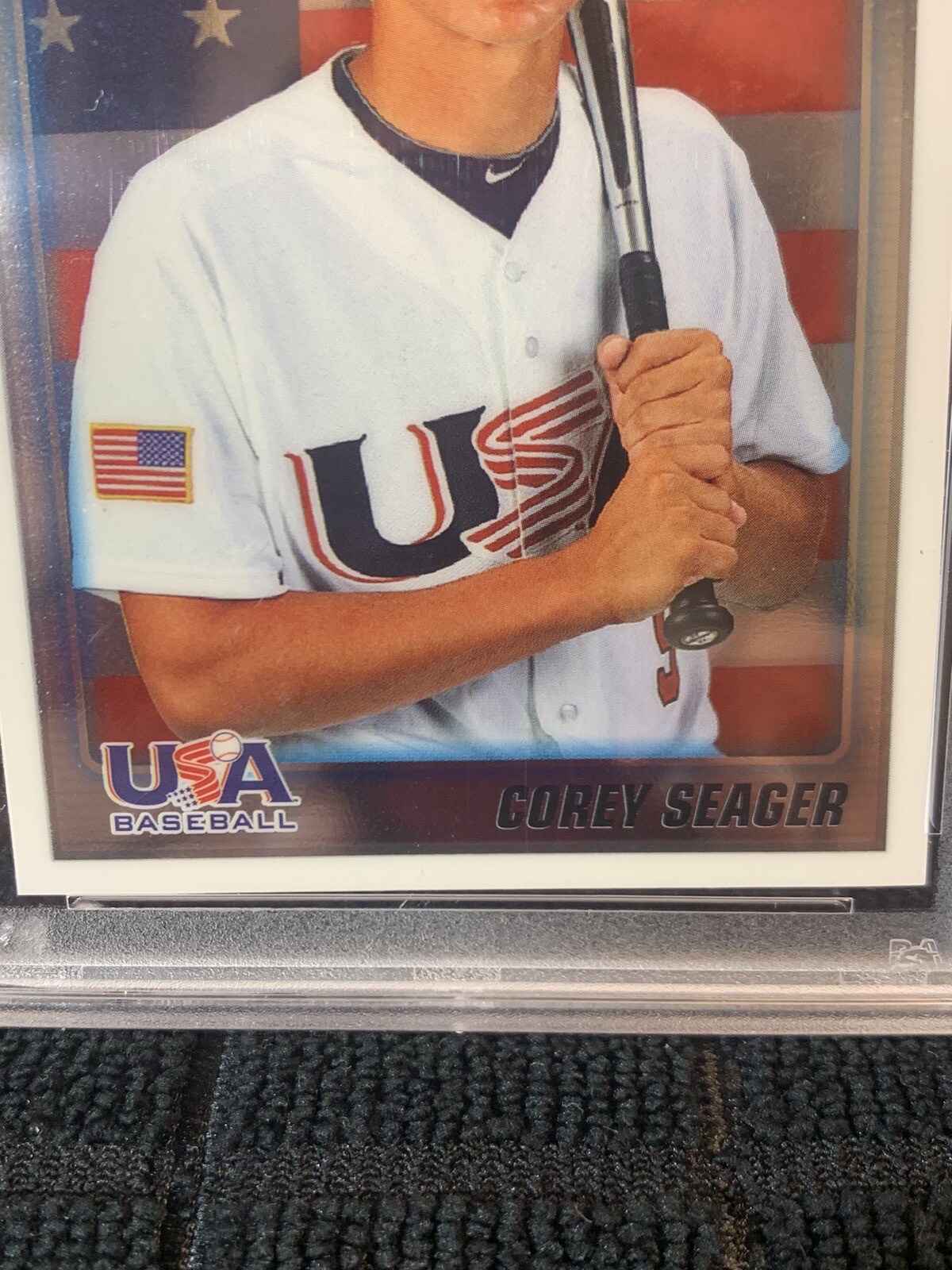 2010 BOWMAN CHROME #BDP&P108 COREY SEAGER PSA GEM MINT 10 view 4