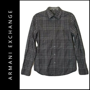 armani exchange formal shirts