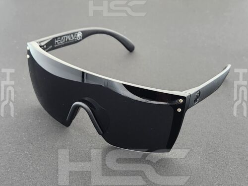  Large Shield randlose Herrensonnenbrille Z80 mattschwarzes Gestell rauchfarbene Gläser Neu im Karton - Bild 1 von 15