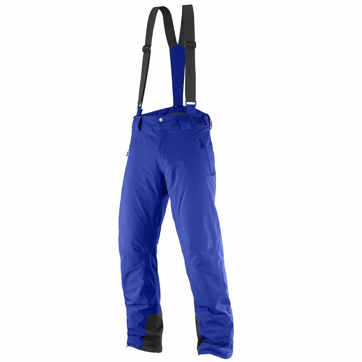 Salomon Iceglory Pantalones Pantalón de Snowboard Esquí con Tirantes Azul