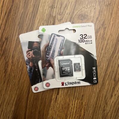 Kingston Micro SD 32GB HC Class 10 x 100MB/s TF Flash SDHC Memory Card Mobile 32