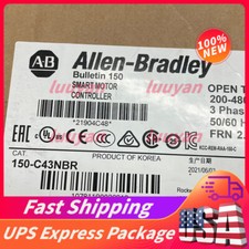New Factory Sealed Allen-Bradley 150-C43NBR Smart Motor Controller 150C43NBR