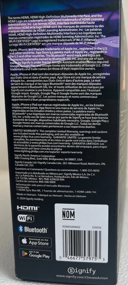 Philips Hue Play HDMI caja de sincronización 8K - Envío y devolución gratuitos Foto 4 de 4