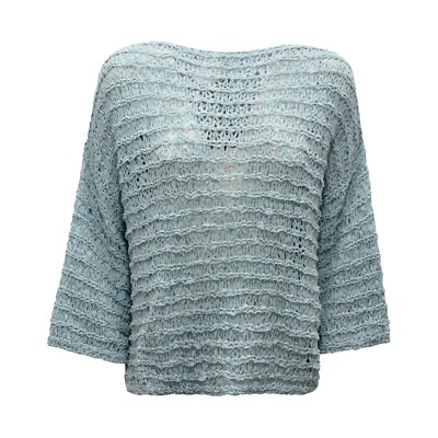 I6708 MAGLIONE MANICA 3/4 DONNA MARELLA MONOCHROME WOMAN SWEATER