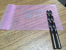 FMT® 19/64" Cobalt 135° Split Point Black and Gold Finish Jobber Drill Qty 2