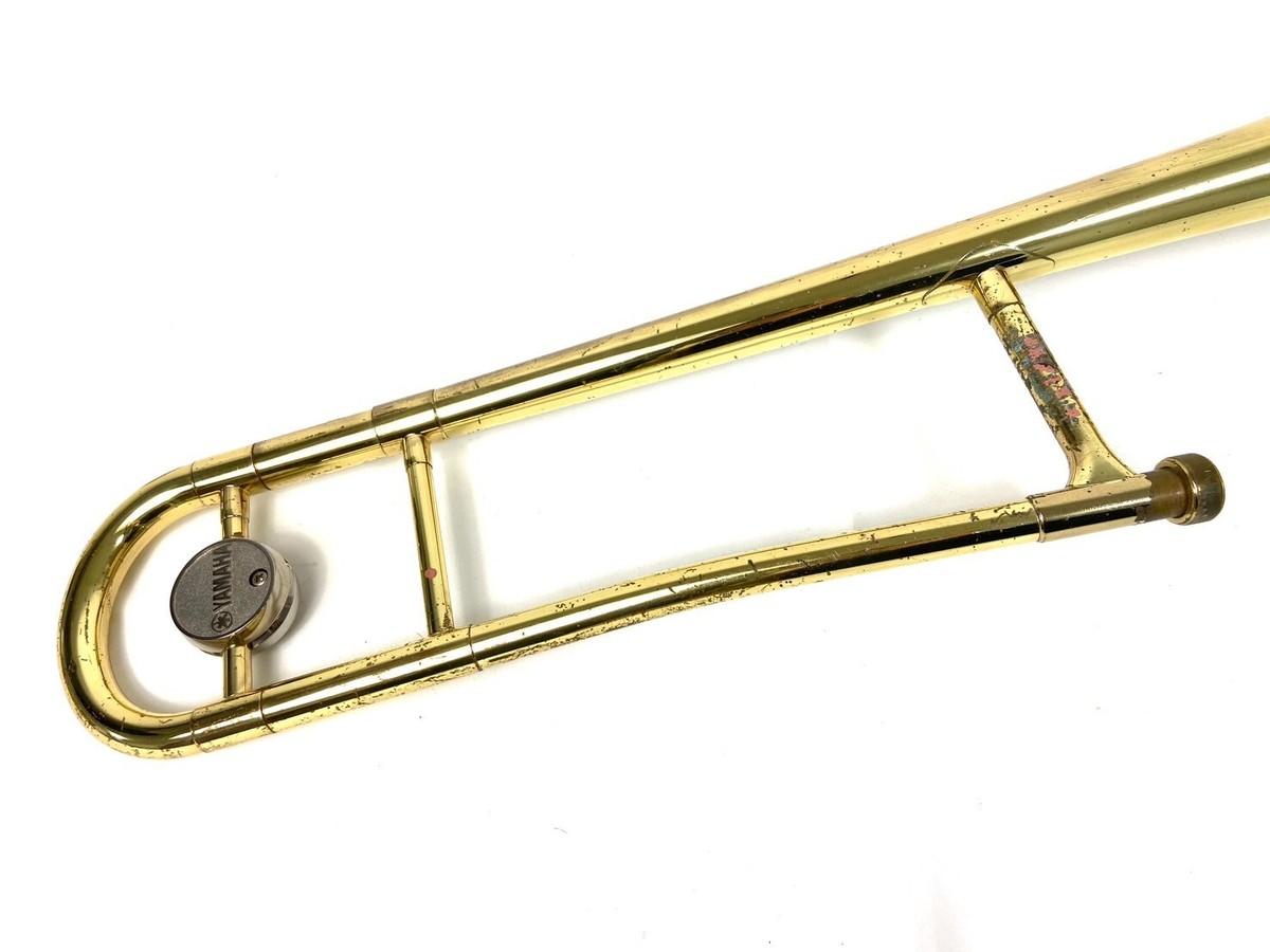 YAMAHA YSL-252 Trombone Musical instrument Tested Vintage YAMAHA YSL-252 Trombone Musical instrument Tested Vintage