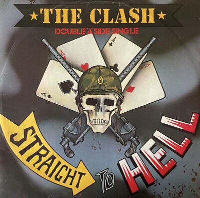 The Clash - Should I Stay Or Should I Go/Straight To Hell (12'') (VG-/G-VG)
