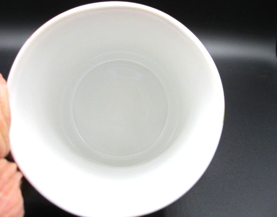 222 Fifth White Multicolor Floral Bouquet Le Fleur 10 oz Coffee Tea Mug (402) - Image 4 of 4