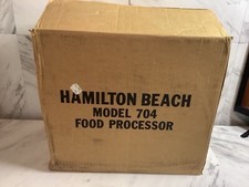  Hamilton Beach Food Processor 704 NEW-Vintag...