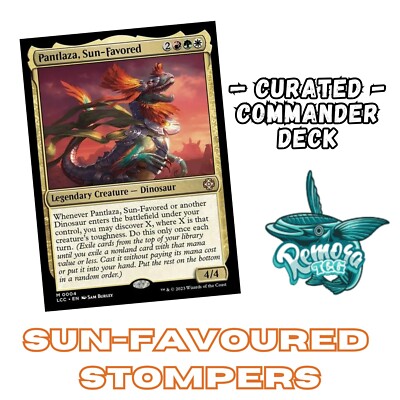 Pantlaza, Sun-Favored - Dinosaur Tribal Deck | Custom Commander Deck | MTG EDH