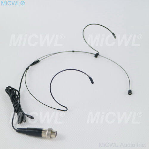 Auriculares de cabeza negra micrófono para sistema inalámbrico MiPro serie ACT MiCWL B40 - Imagen 3 de 4
