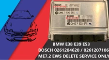 E39 540i -E38 740i- E53 X5 4.4 -  M62TU - ME7.2 - EWS Delete Service Only