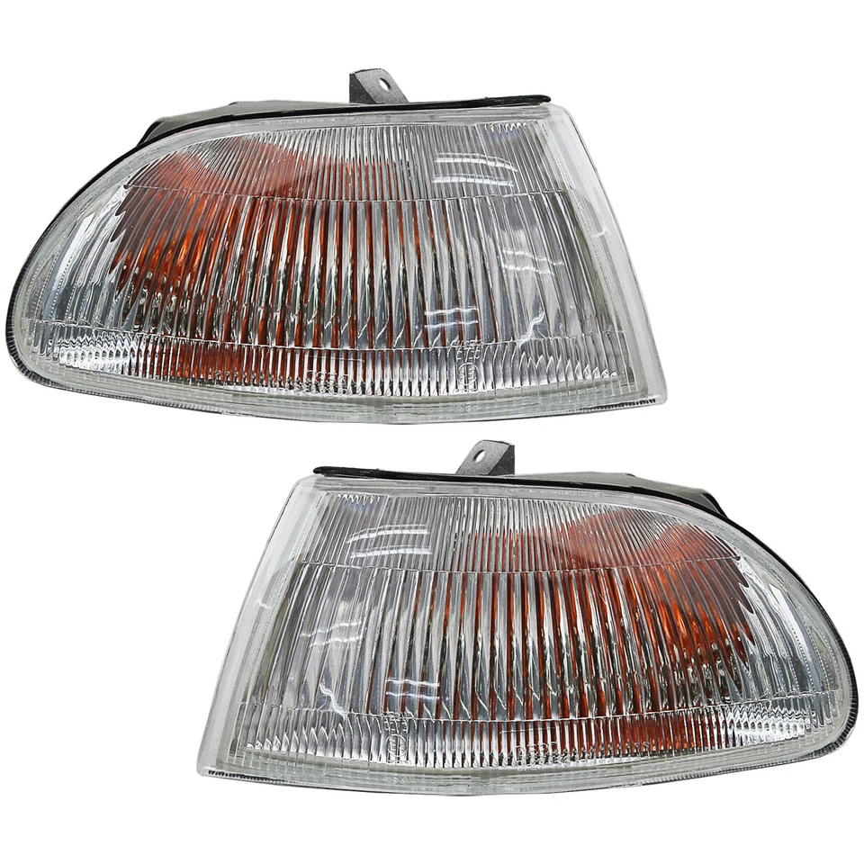 1 Pair JDM Corner Light Lamp For Honda Civic 4Dr EG EG7 EG8 EG9 EH8 EH9 1992-95 - Image 4 of 4