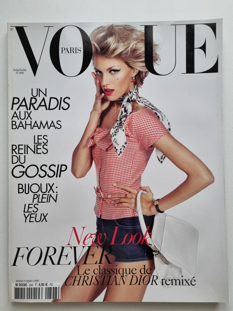 Magazine VOGUE PARIS mode French #898 juin juil 2009 ANJA Magazine VOGUE PARIS mode French #898 juin juil 2009 ANJA