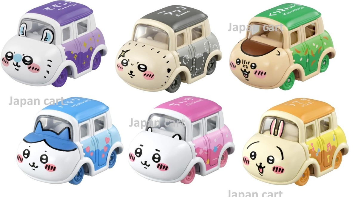Dream Tomica CHIIKAWA Mini Car Toy Kurimanju/HACHIWARE/USAGI