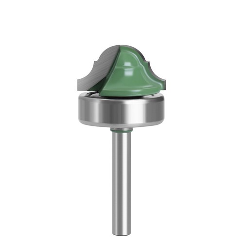 Fresa para moldura Romana Ogee con cojinete raíz 1/4 - 1 x 15/32