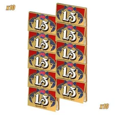 JOB Gold 1.5 Rolling Paper 1 1/2 Size Cigarette Papers (10 Booklets!)