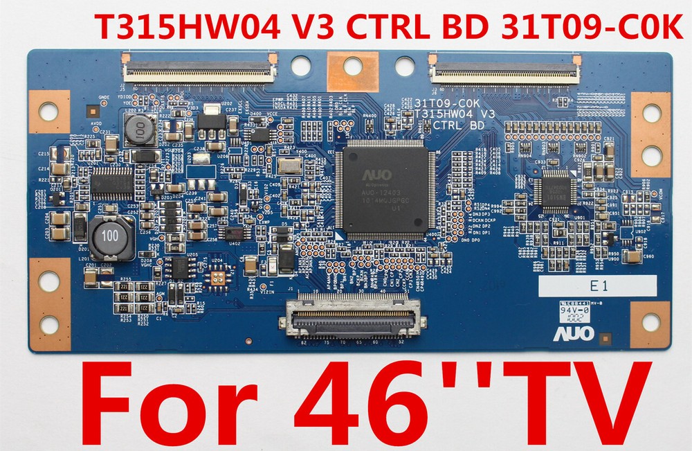 T-Con Board T315HW04 V3 CTRL BD 31T09-C0K T315HW04 V3 CTRL BD For 46'' TV T-Con Board T315HW04 V3 CTRL BD 31T09-C0K T315HW04 V3 CTRL BD For 46'' TV