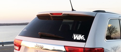 WK2 Letters Decal for Jeep Grand Cherokee (2011-2021) - Picture 4 of 11