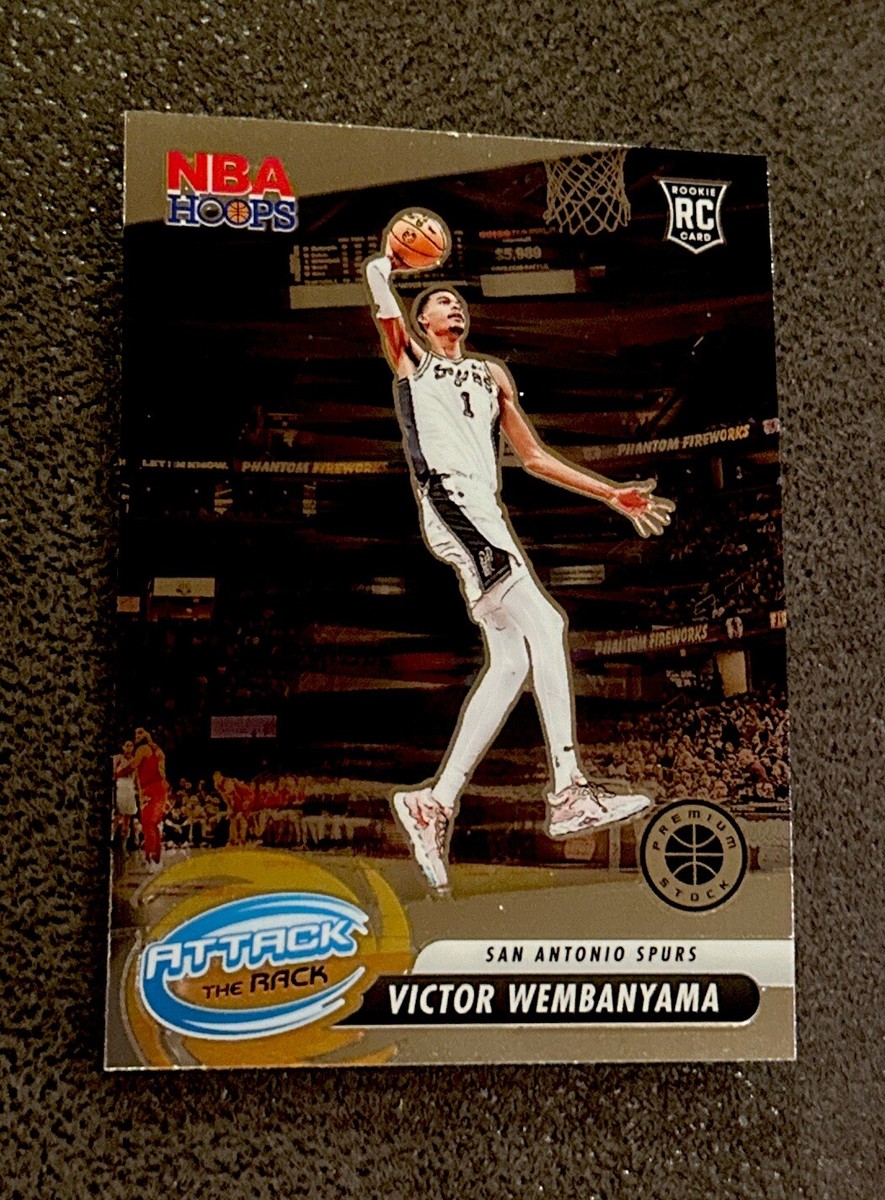 2023-24 Panini NBA Hoops Premium Stock Attack the Rack #3 Victor