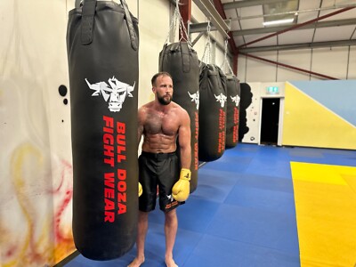 5FT PRO TANK HEAVY-DUTY SELF-FILL PUNCHING BAG PRECISION KO LOGO BOXING  BAG UK