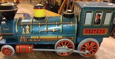 Western Special Locomotive Train Rare Vintage Battery Operated Mystery Action