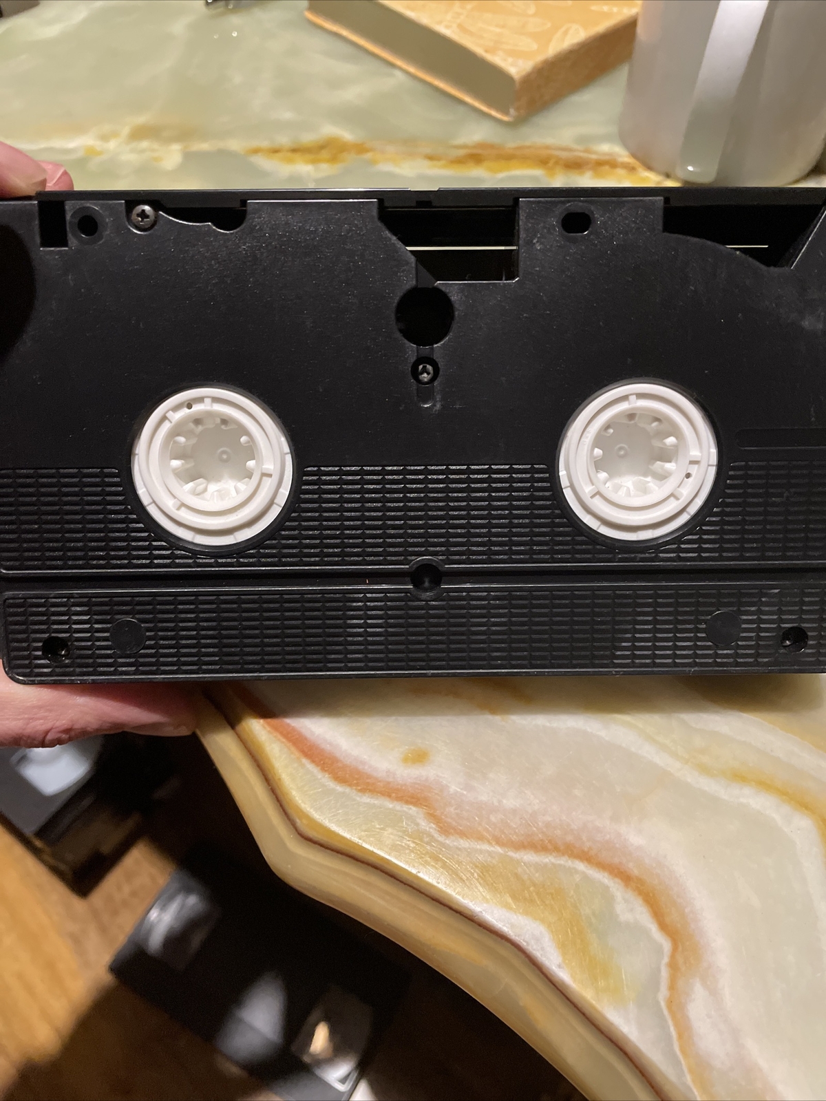 NUKIE MOULDY EX RENTAL BIG BOX VHS TAPE SEE PICS TIMECODE IS VERY RARE