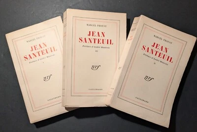 PROUST -JEAN SANTEUIL- Édition Originale num. /pur fil, complet en 3 volumes - Photo 1/4