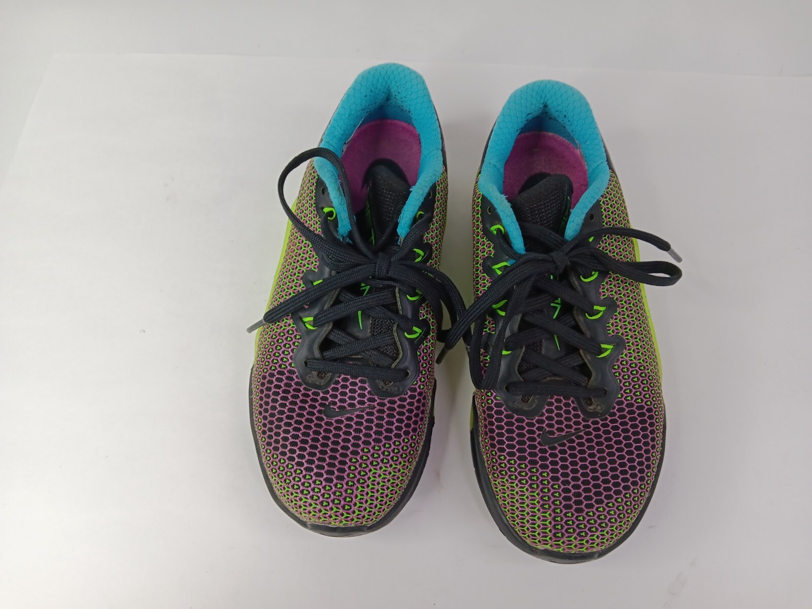 Nike Metcon 5 AMP Running Shoes Cross Fit CD3398 Black/Green Women's Size 6.5