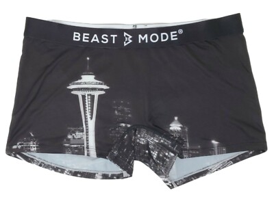 PSD Underwear Womens SEATTLE SKYLINE BEAST MODE Boy Short Size S, M,or L