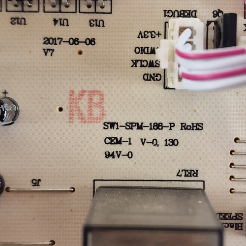 Scheda madre di controllo per Robot SilverCrest SKMC 1200 A1 SW1-SPM-188-P - Foto 3 di 5