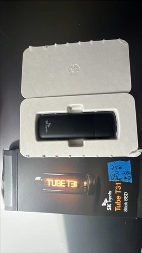 SK hynix Tube T31 256GB Stick SSD with DRAM 10 Gbps USB-A 3.2 Gen2 Flash Drive