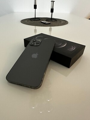 Apple iPhone 12 Pro A2407 - 256GB - Graphite (Ohne Simlock) (Dual-SIM)