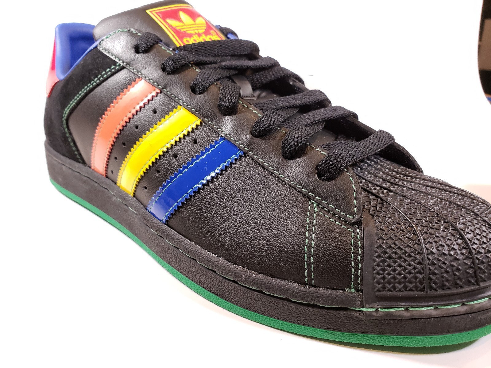 Adidas Original Original Original Superstar 2 II CB Black Shell Mens Sneakers shoes Sz.11 045887 d15abe Adidas Original Original Original Superstar 2 II CB Black Shell Mens Sneakers shoes Sz.11 045887 d15abe