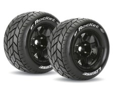 LOUISE MFT ST 3.8 Rocket Reifen 1/8 auf Felge Monster Truck LOUT3324B E-Revo VXL