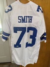 Cowboys Star TYLER SMITH Autographed Custom Jersey #73 - BECKETT CERTIFIED
