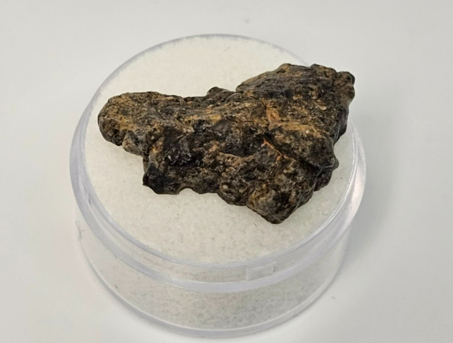 3.2 grams 25mm Bechar 003 Lunar Meteorite Moon Polished End Cut w