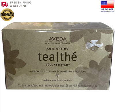 Aveda Comforting Herbal Tea Tisane Caffeine-Free Organic 20 Sachets | EXP 8/2027