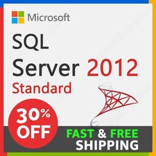 Microsoft SQL Server 2012 Standard FULL License Pack  25 CALs - Retail Pack