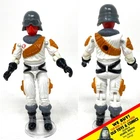 1987 Hasbro GI Joe 3 3/4" Ice Viper Figure COBRA Wolf Driver  ARAH HK COO Read